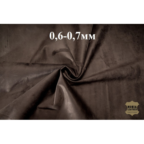 №241 Замша Bonaudo Cachemire Muar Brown 0,6-0,7мм