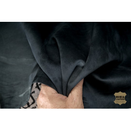 №242 Замша Bonaudo Cachemire Carbon Blue 0,7мм