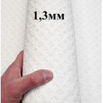 №294 Хром с тиснением Universo Cloud Lux Bianco 1,3мм