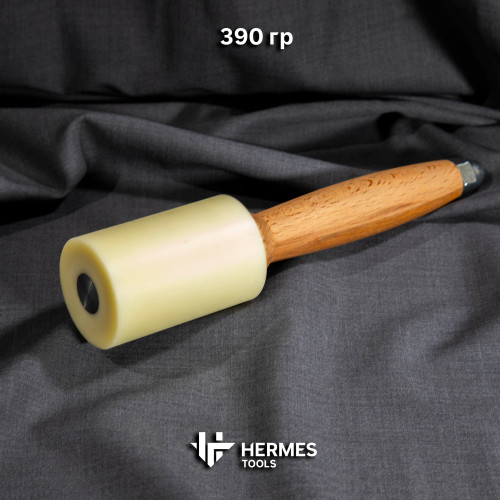 Киянка для работы с кожей "Light" 390 гр. Прямая Киянка для работы с кожей "Light" 390 гр. Прямая