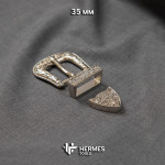 Пряжка для ремня 25 мм. С тренчиком и наконечником