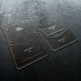 Кардхолдер №5 двухскладный / Акриловые лекала (контрольные точки)