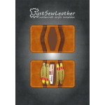 Кардхолдер №5 двухскладный / Акриловые лекала (контрольные точки)