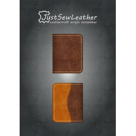 Кардхолдер №5 двухскладный / Акриловые лекала (контрольные точки)