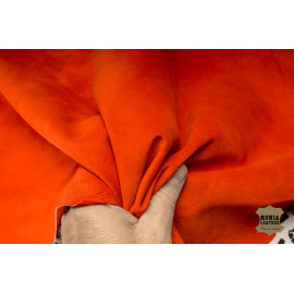 №317 Замша Conceria Tre effe Toffi Orange 0,6-0,7мм