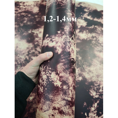 №773 Cinque stelle Marbled Bordo 1,2-1,4 мм №773 Cinque stelle Marbled Bordo 1,2-1,4 мм