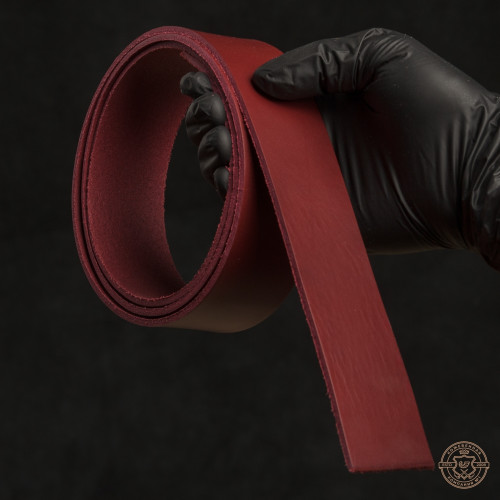 Ременная заготовка "Dakota Amaranto", Италия