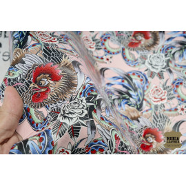 №402 Наппа Gussi Garden Pink 1-1,2мм