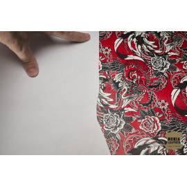 №472 Наппа Gussi Garden Red 1-1,2мм