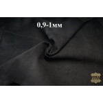№419 Замша Stefania Lux Kid Black 0,9-1 мм