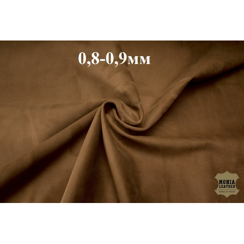№458 Замша Valori Satin Carteliano Cognac 0,8-0,9мм