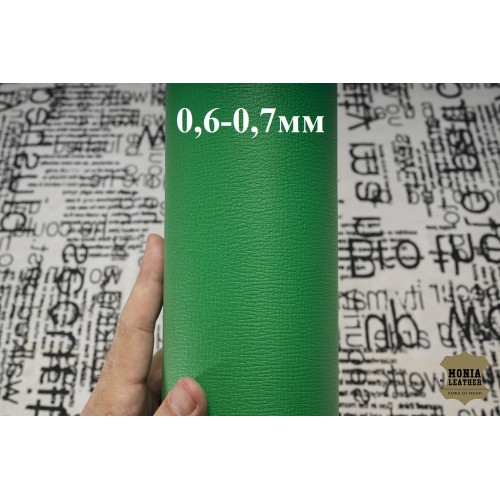 №461 Коза Falco Pellami Giante Madras Kelly Green 0,6-0,7 мм