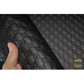 №467 Хром с тиснением Marbella Nero 1,5 мм