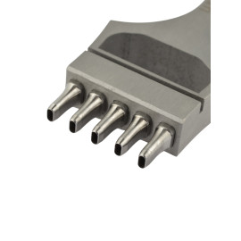 Пробойник овальный LC 4х2мм (5 зубов)