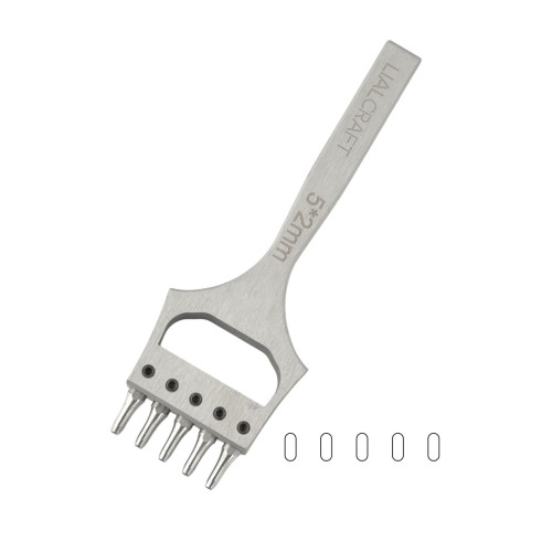 Пробойник овальный LC 5х2мм (5 зубов)