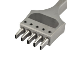 Пробойник овальный LC 5х2мм (5 зубов)