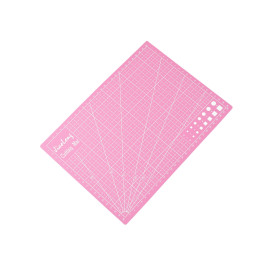 Коврик раскроечный A4 (розовый)