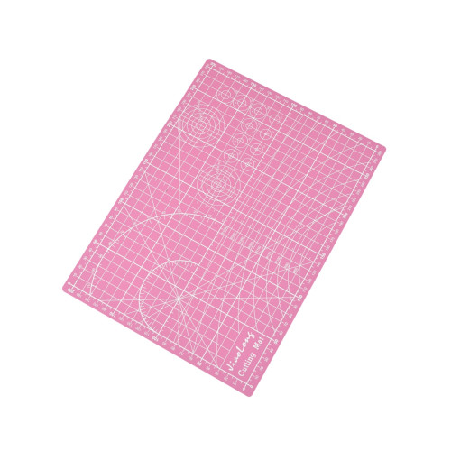 Коврик раскроечный A4 (розовый)