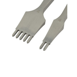 Пробойники ромбовидные LC 4мм (2+5 зубьев)