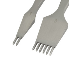 Пробойники ромбовидные LC 3мм (2+6 зубьев)