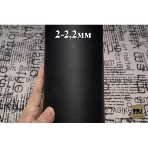 №565/3 Вакета Tempesti Elbamatt Liscio Nero 2-2,2мм - 103 дм
