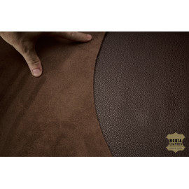 №591 Хром Quadrifoglio Vitelloni Ade Calf Burnt Chocolate 1,4-1,5мм