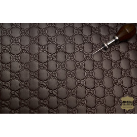 №592 Хром Valdarno с тиснением Dark Chocolate 1,8-2мм