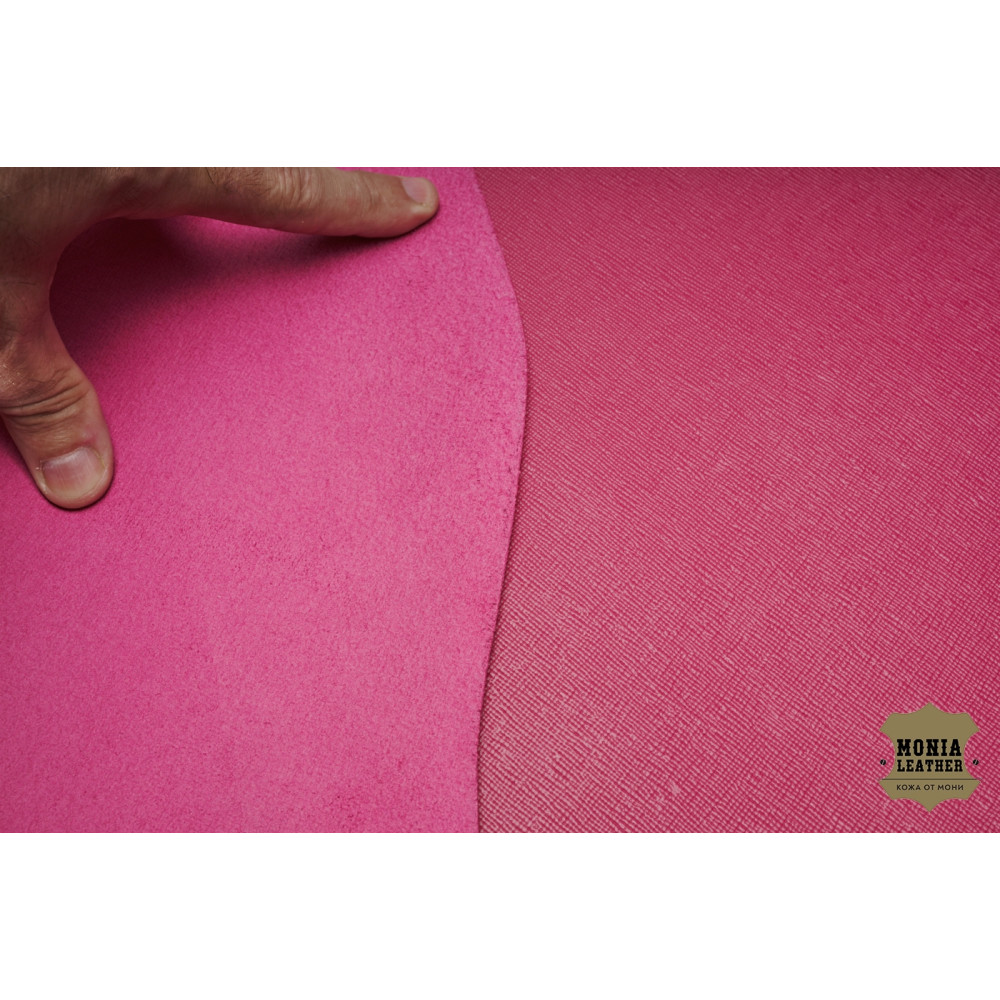 №682 Сафьяно Miura Rafia Raspberry 1,3-1,4мм