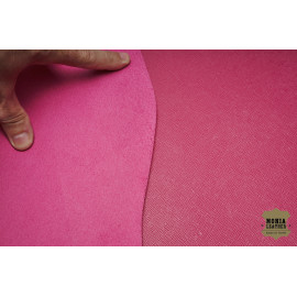 №682 Сафьяно Miura Rafia Raspberry 1,3-1,4мм