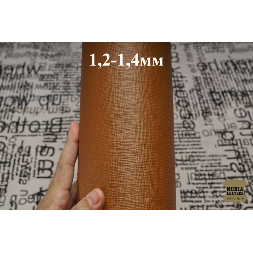 №687  Сафьяно Italconcia Fanny Caramel 1,2-1,4мм
