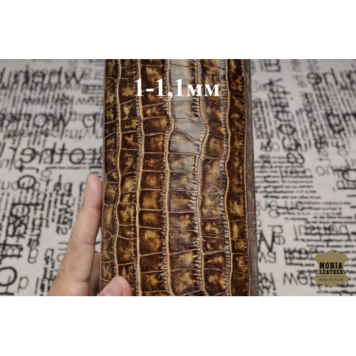 №674 Растишка Tuscania Drago Croc Castagnia 1-1,1мм