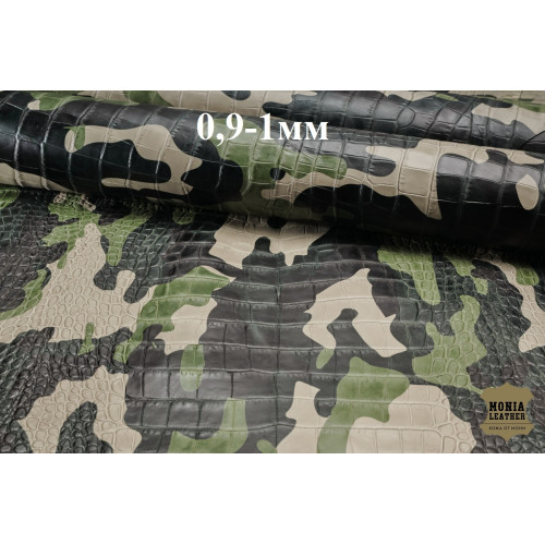 №677 Tuscania Croc Camo Carn 0,9-1мм