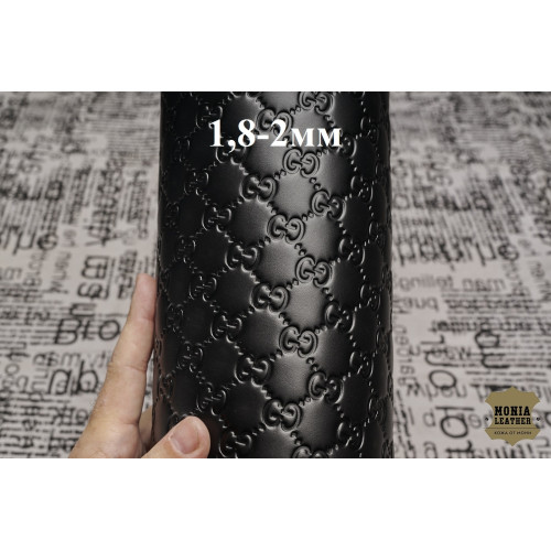 №653 Хром Valdarno с тиснением Black 1,8-2мм