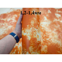 №727 Cinque stelle Marbled Orang 1,2-1,4 мм №727 Cinque stelle Marbled Orang 1,2-1,4 мм