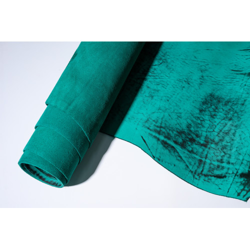 Юфть 2.0-2.2 мм.Зелёная. Лофт