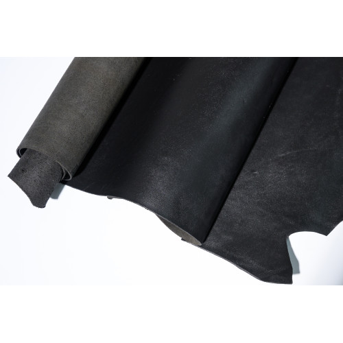 Юфть 2.0-2.2 мм.Чёрная с финишем