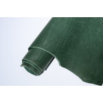 Чепрак комбинированного дубления 3.6-4.0 мм.Зелёный без финиша