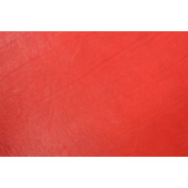 Чепрак комбинированного дубления 3.6-4.0 мм. Красный без финиша