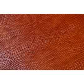 Чепрак хром 3.5-3.8 мм.Коньячная волна.С финишем