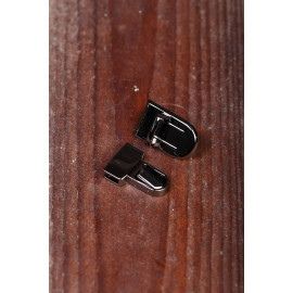 Н/ЗМ-504-Замок никель черный 20х26