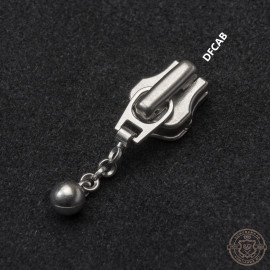 Бегунки YKK 8мм, никель, Япония