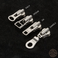 Бегунки YKK 8мм, никель, Япония Бегунки YKK 8мм, никель, Япония