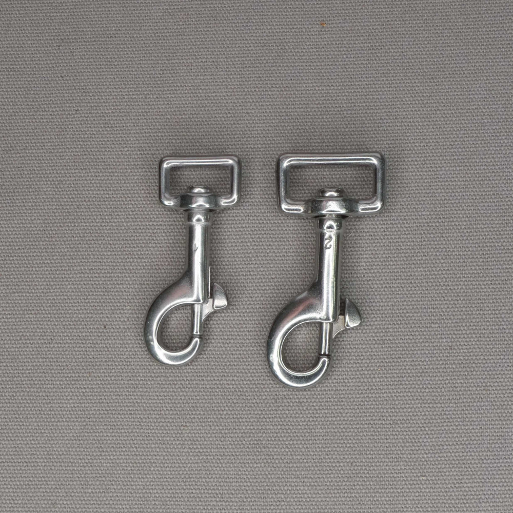 Карабин нерж. сталь 17/23/26/39мм