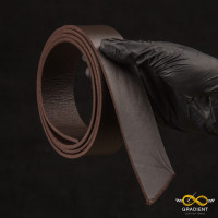 Ременная заготовка "Даблфейс", цвет "Коричневый"