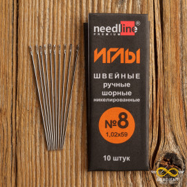 Иглы шорные №8 1,02*59, 10шт