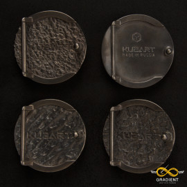 Бляха на ремень круглая