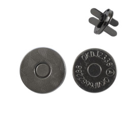 Кнопка магнитная 14 мм, плоская