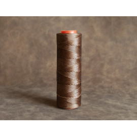 Вощеная нить. 1мм. Коричневая. 100 м. Нитки для кожи