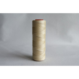 Вощеная нить. 1мм. Молочная. 100 м. №711. Нитки для кожи