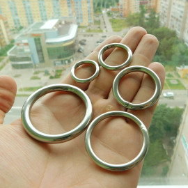 Кольца из нержавейки: 18х3,5мм, 22х4мм, 25х4мм, 32х3,5мм